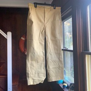 Everlane straight cropped pant size 16